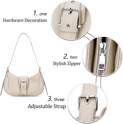 Shoulder Bags for Women Retro Crescent