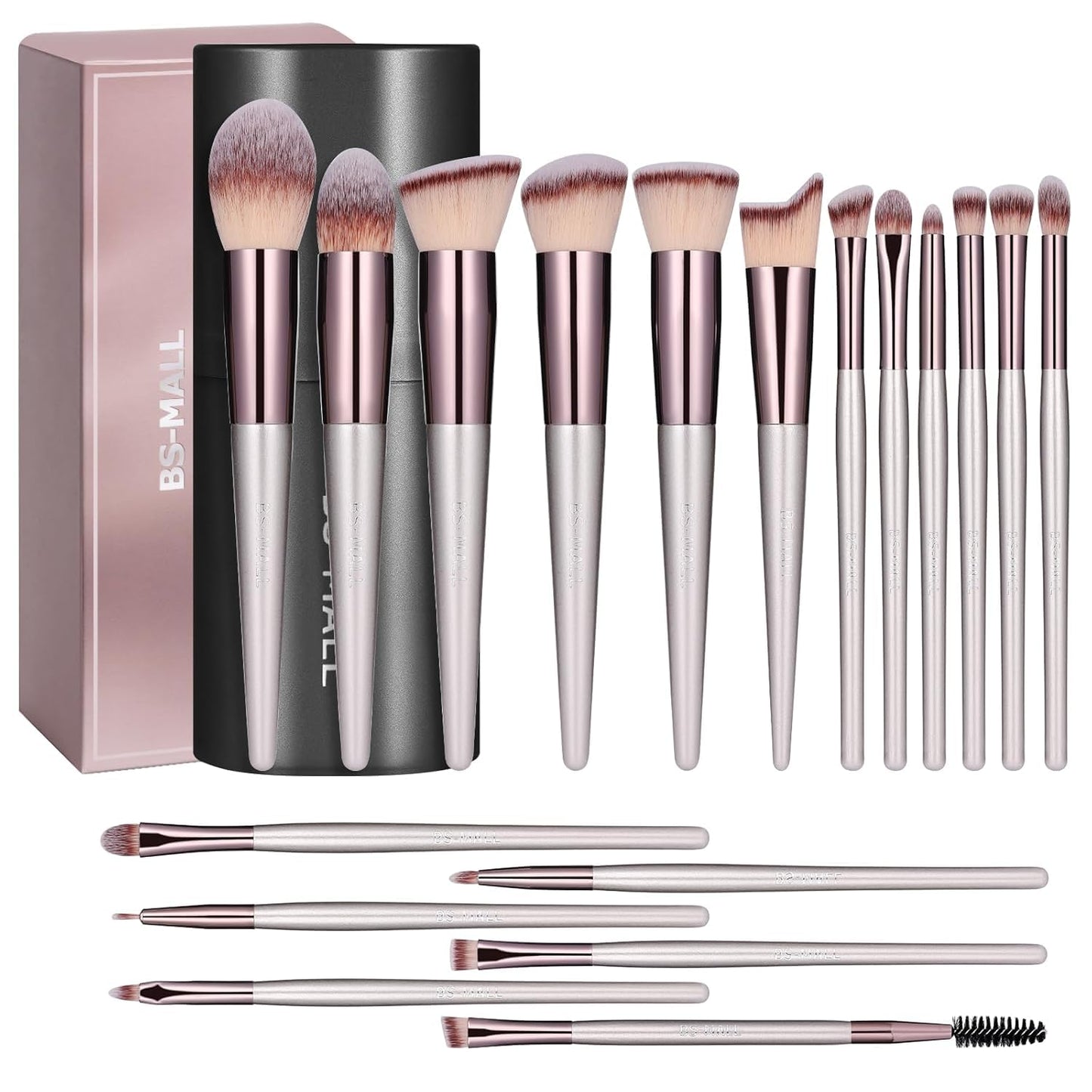 Makeup Brush Set18 Pcs Premium Synthetic