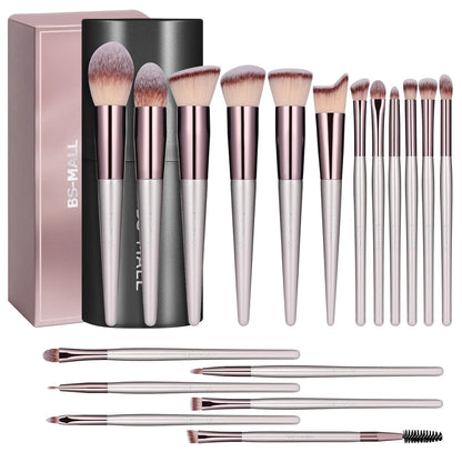 Makeup Brush Set18 Pcs Premium Synthetic