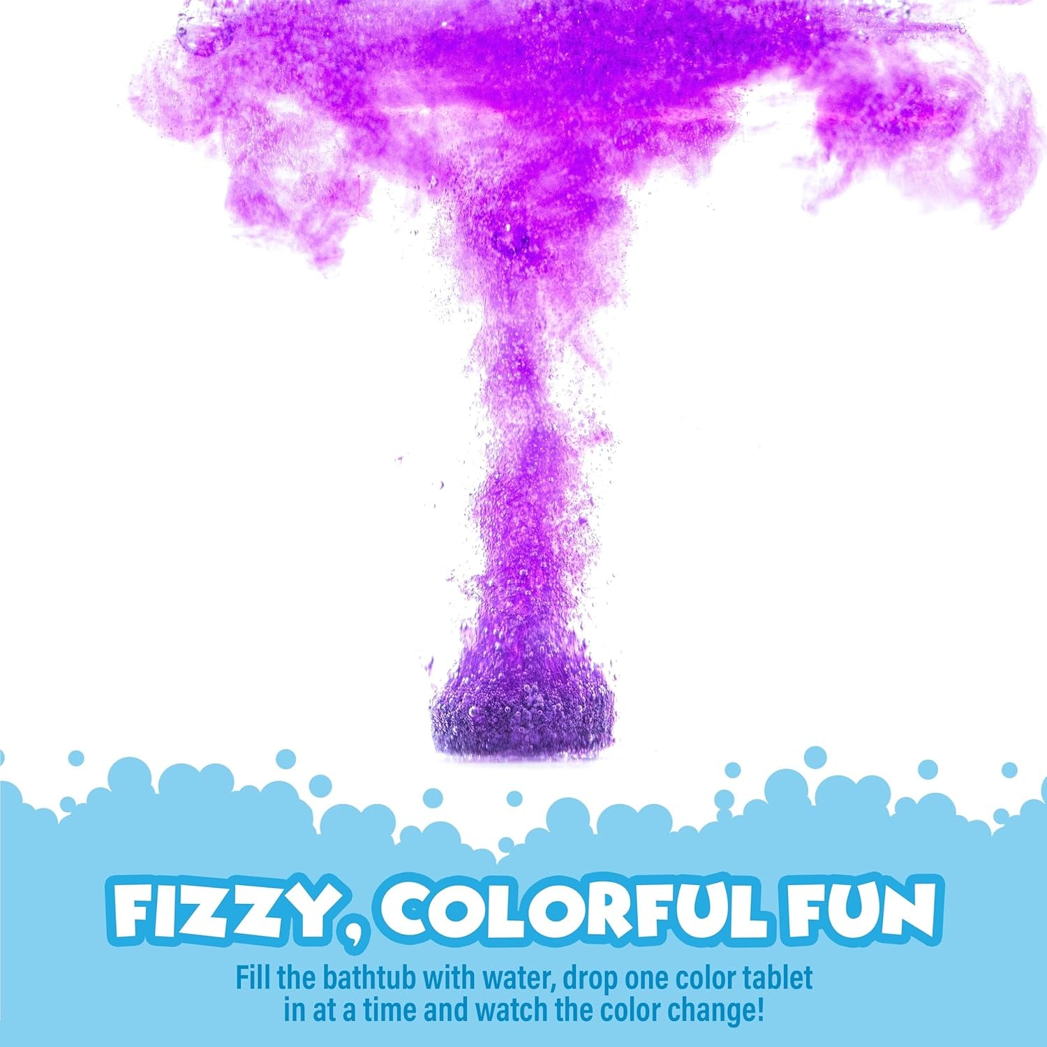® Bath Color Fizzies, 150 Count Nontoxic