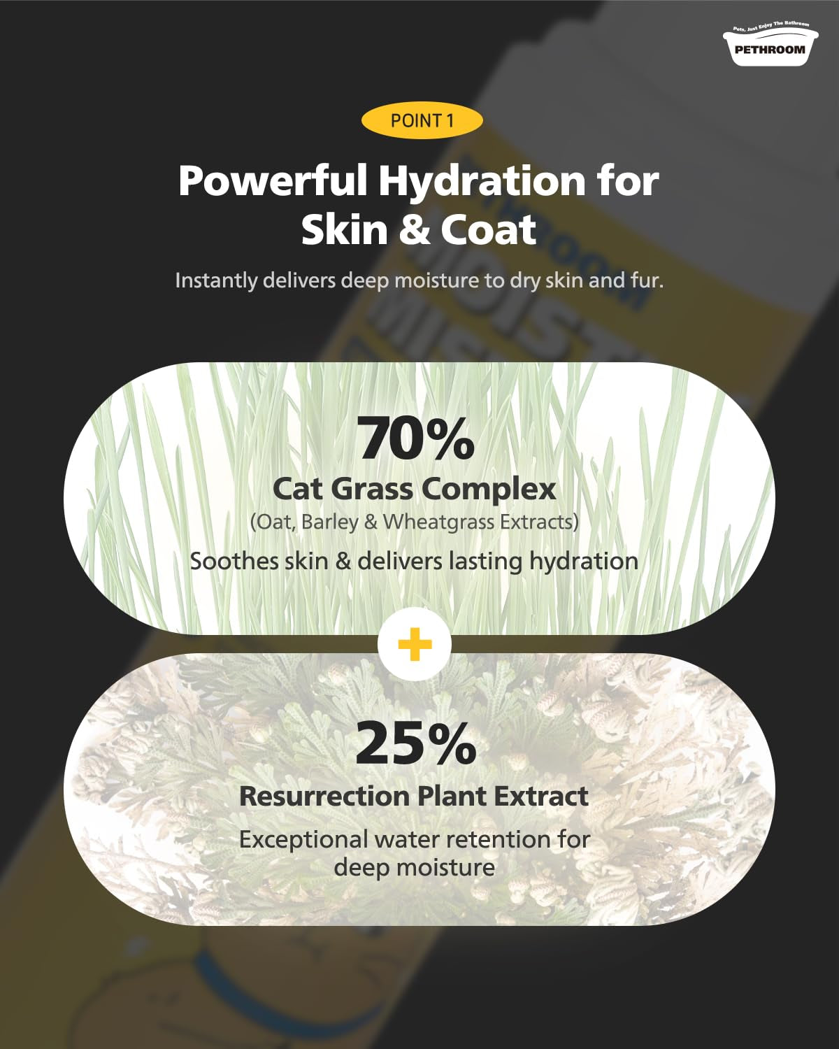 ] Unscented Cat Moisture Mist – Natural