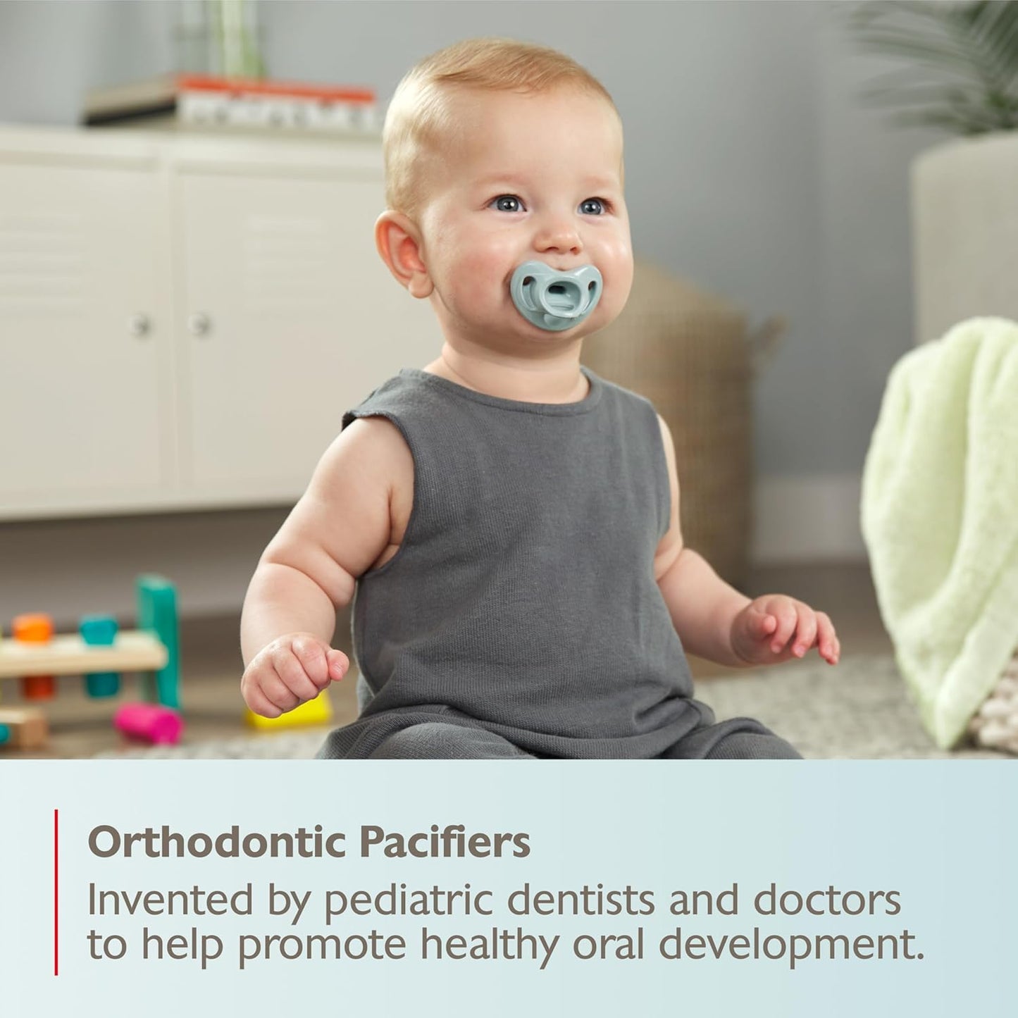 100%Silicone Comfy Orthodontic Pacifiers