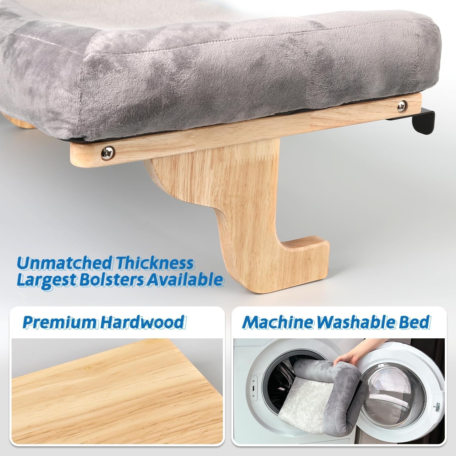 Cat Perch for Window Sill with Bolster 