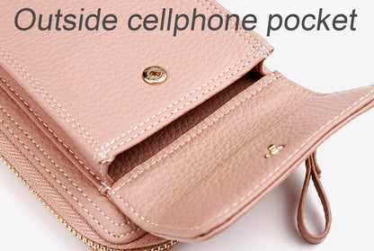 Womens Crossbody Bag Cell Phone Wallet