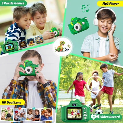 Dinosaur Kids Camera for Boys Girls