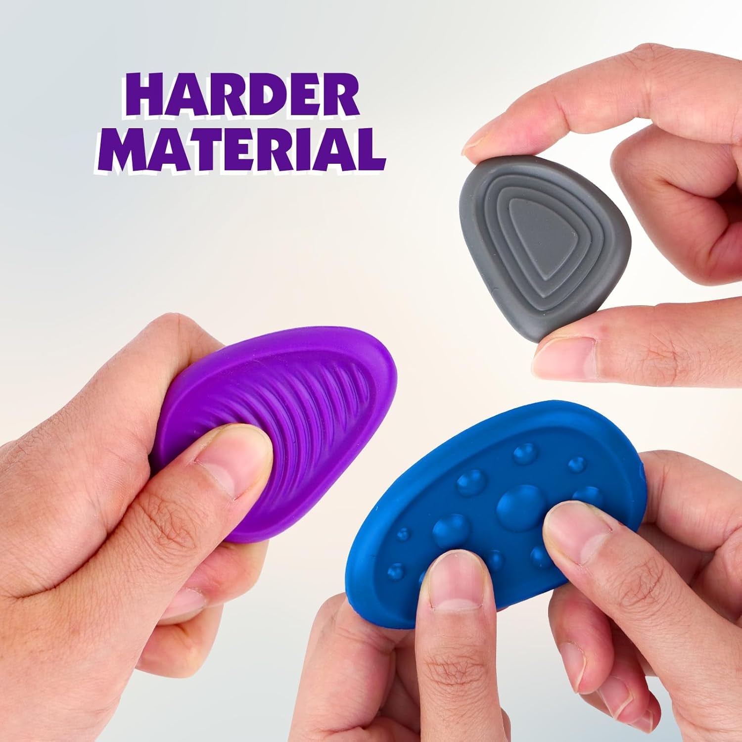 Fidget Toys Adults Sensory Stone: 6 Pack