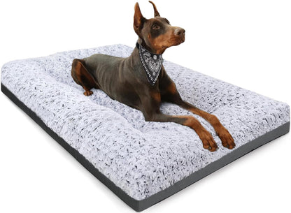 Deluxe Washable Dog Bed for Large Dogs