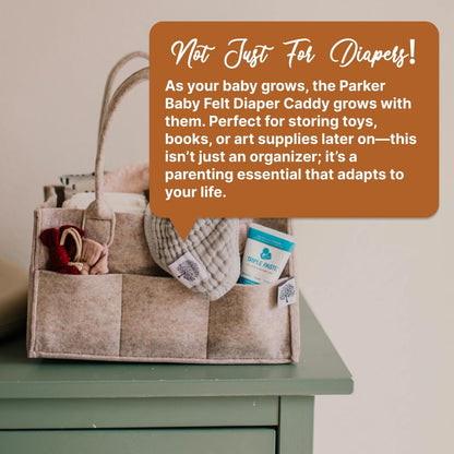 Parker Baby Diaper Caddy Nursery Storage