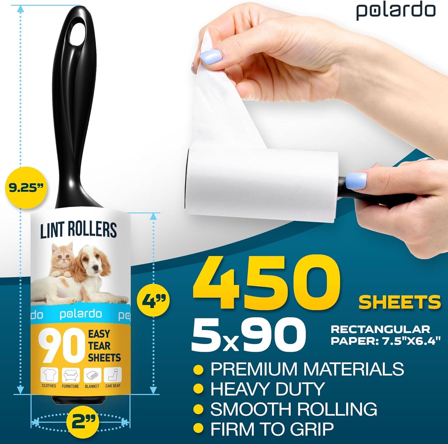 Lint Rollers for Pet Hair,Sticky