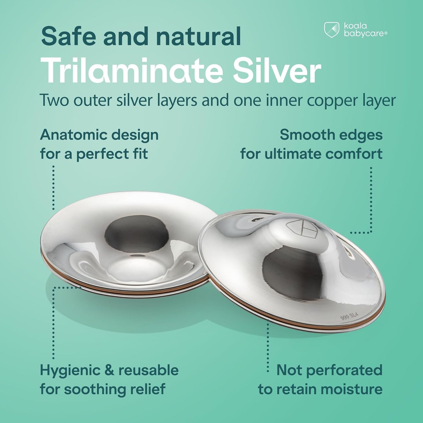 the Original Silver Nursing Cups 