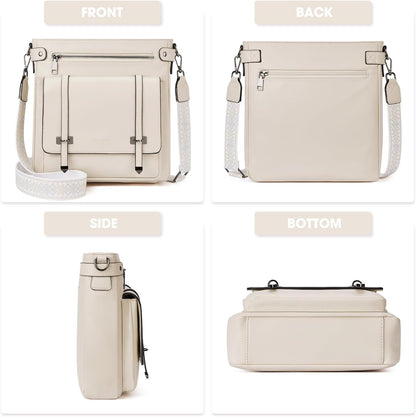 Crossbody Bags for Women,Multi Pocket 