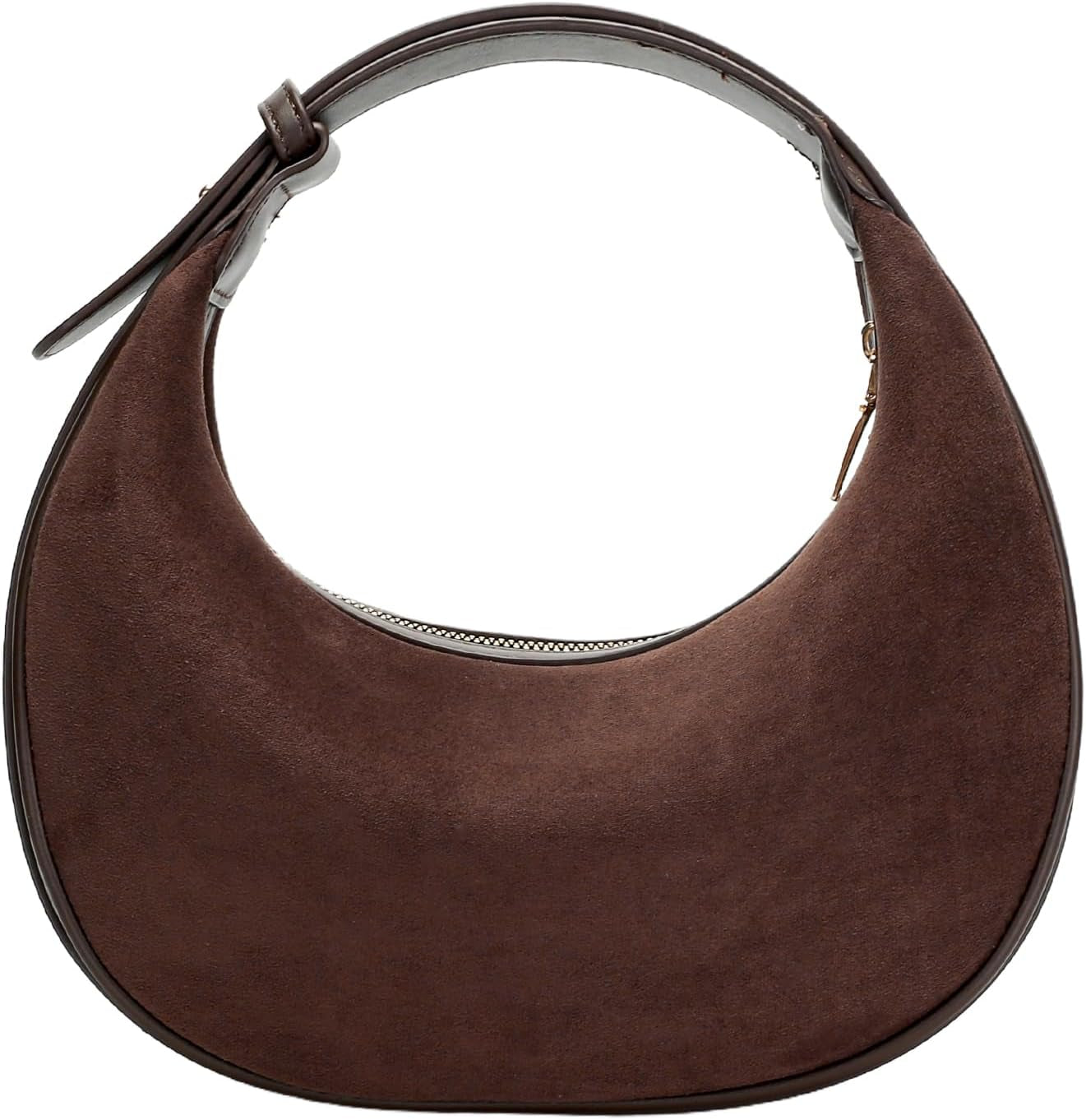 Suede Crossbody Bag Women Vintage Hobo