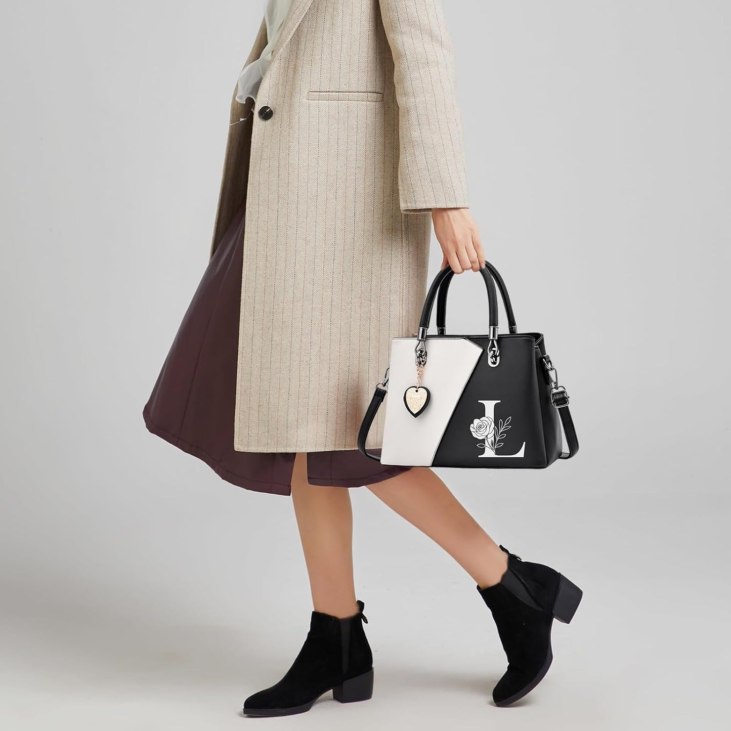 Women PU Leather Purses and Handbags 