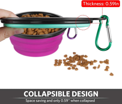 Collapsible Dog Bowl for Travel (12Oz)