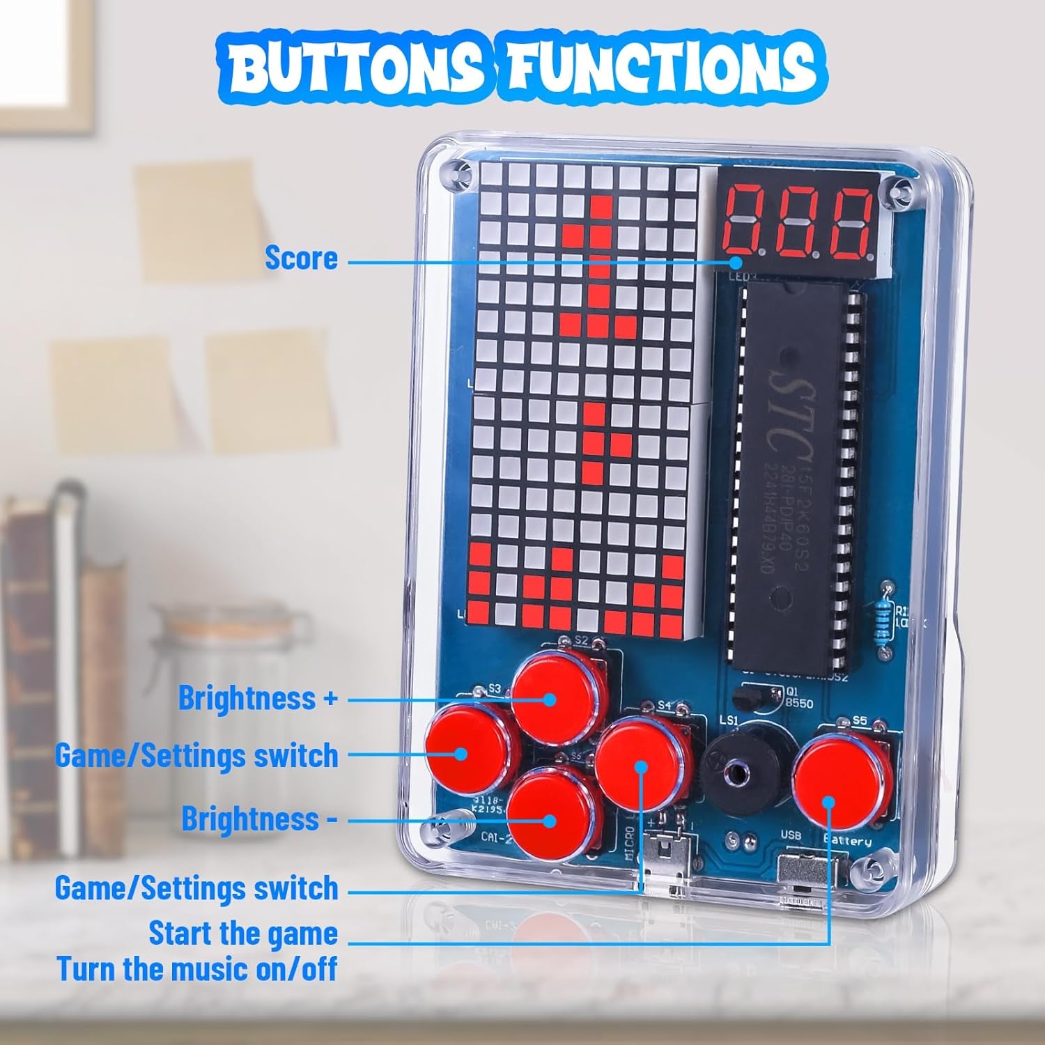 DIY Game Soldering Kit for Beginners