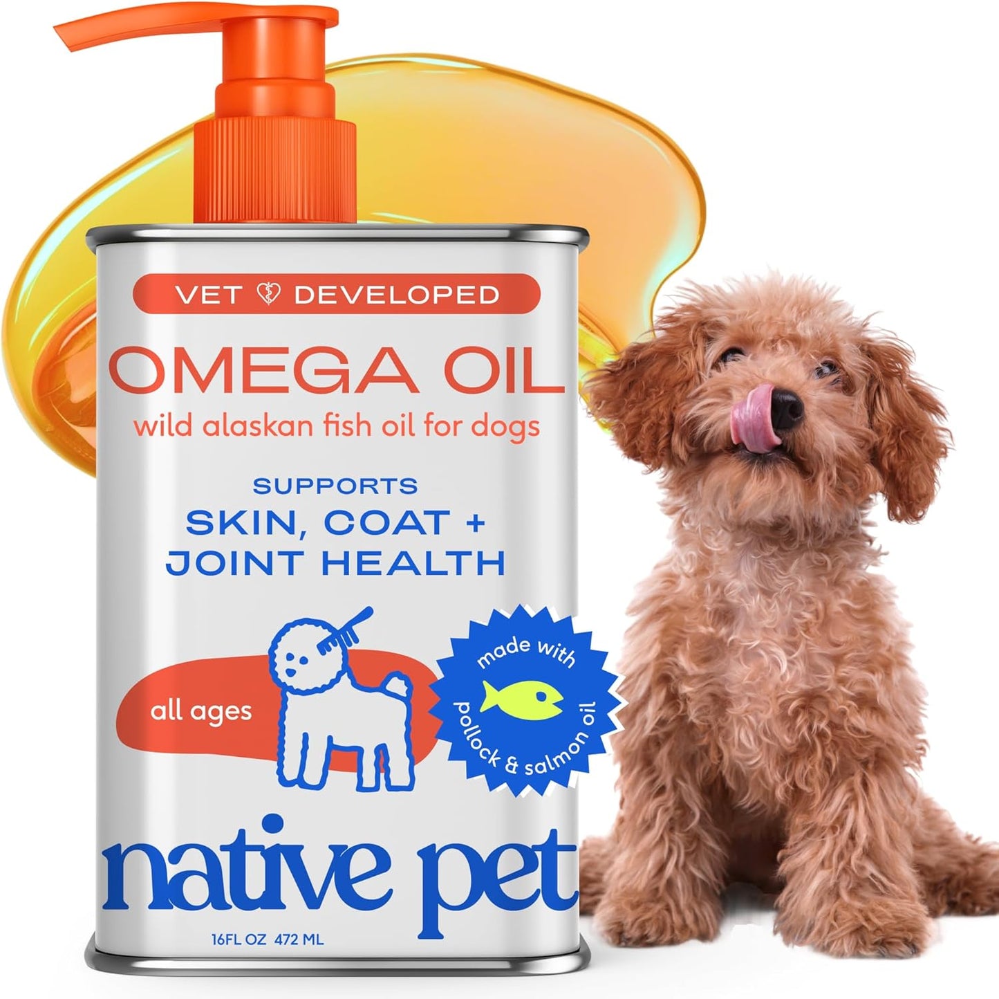 Omega 3 Fish Oil for Dogs & Cats – Wild