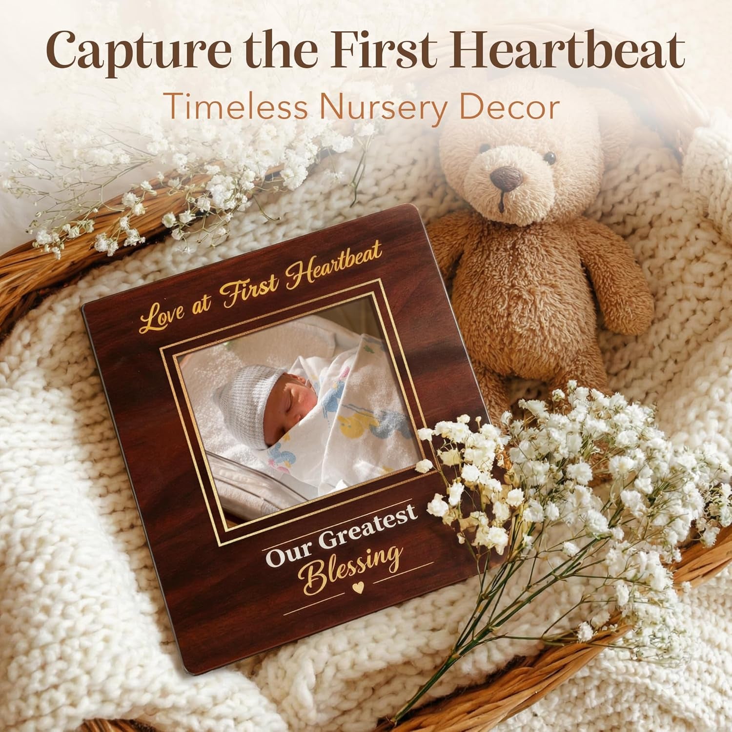 Love at First Heartbeat Sonogram Picture