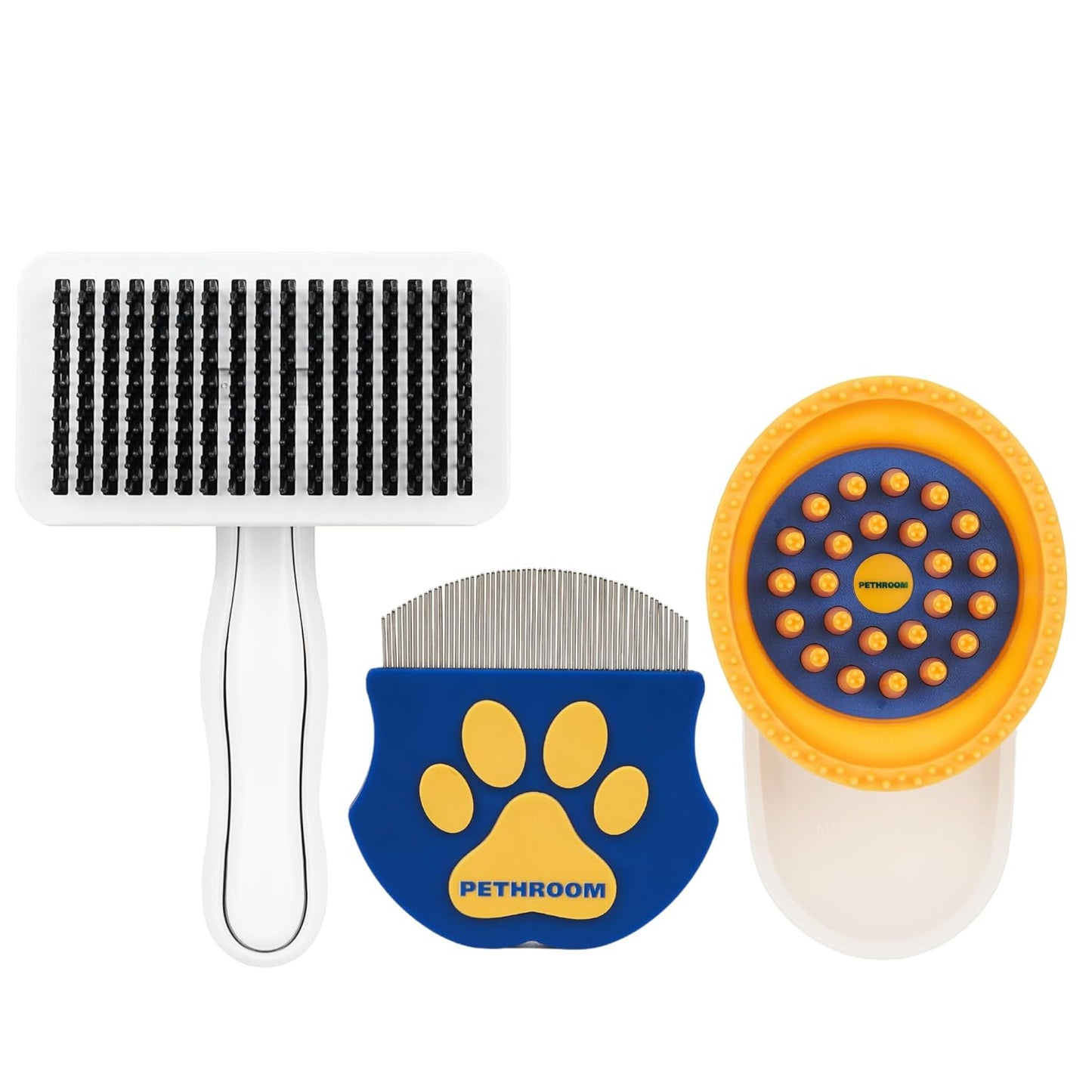[]Healing Slicker Brush&Easy Facial Comb