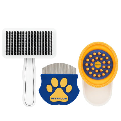 []Healing Slicker Brush&Easy Facial Comb