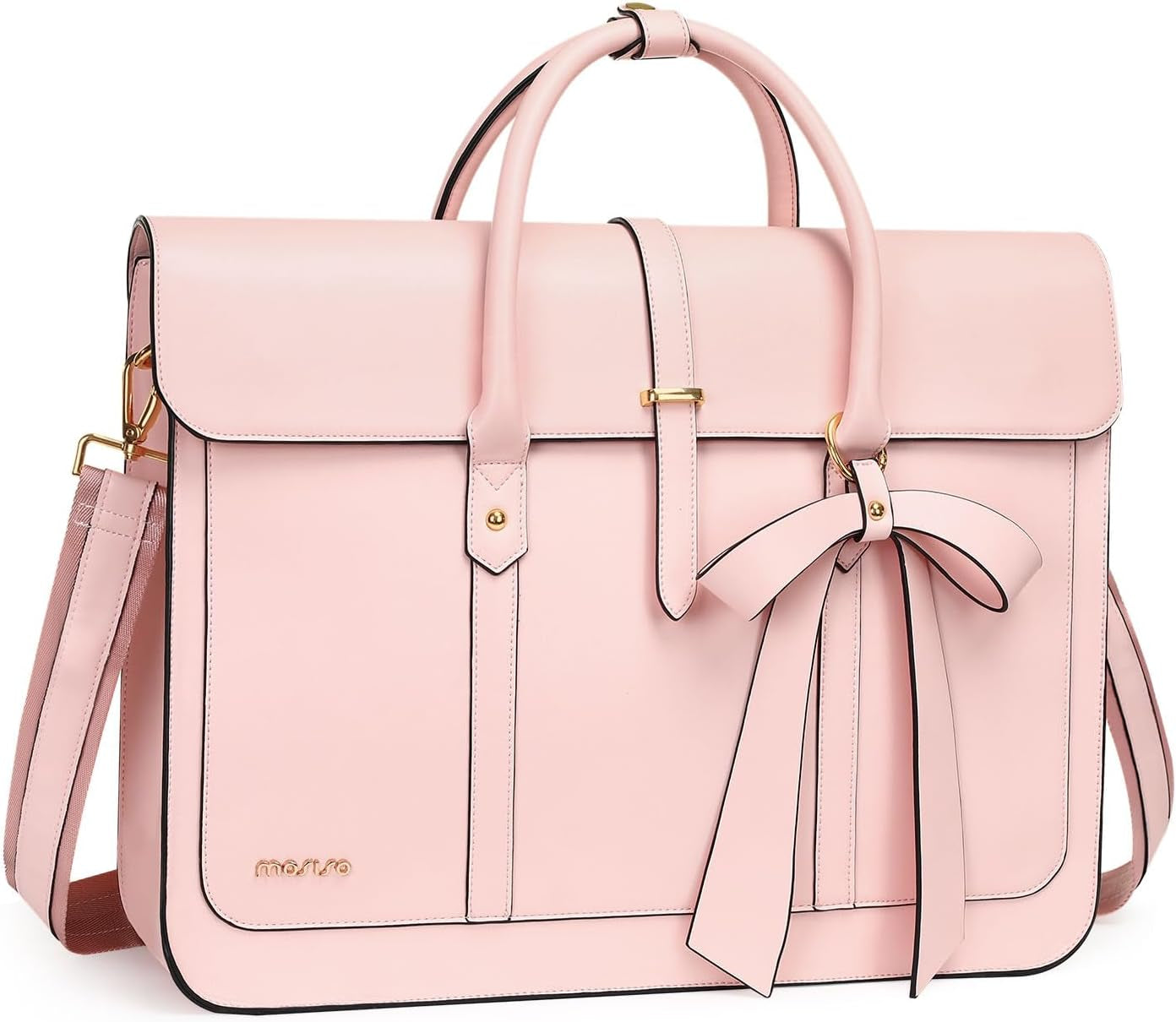 Laptop Bag for Women, 15-15.6 Inch PU 