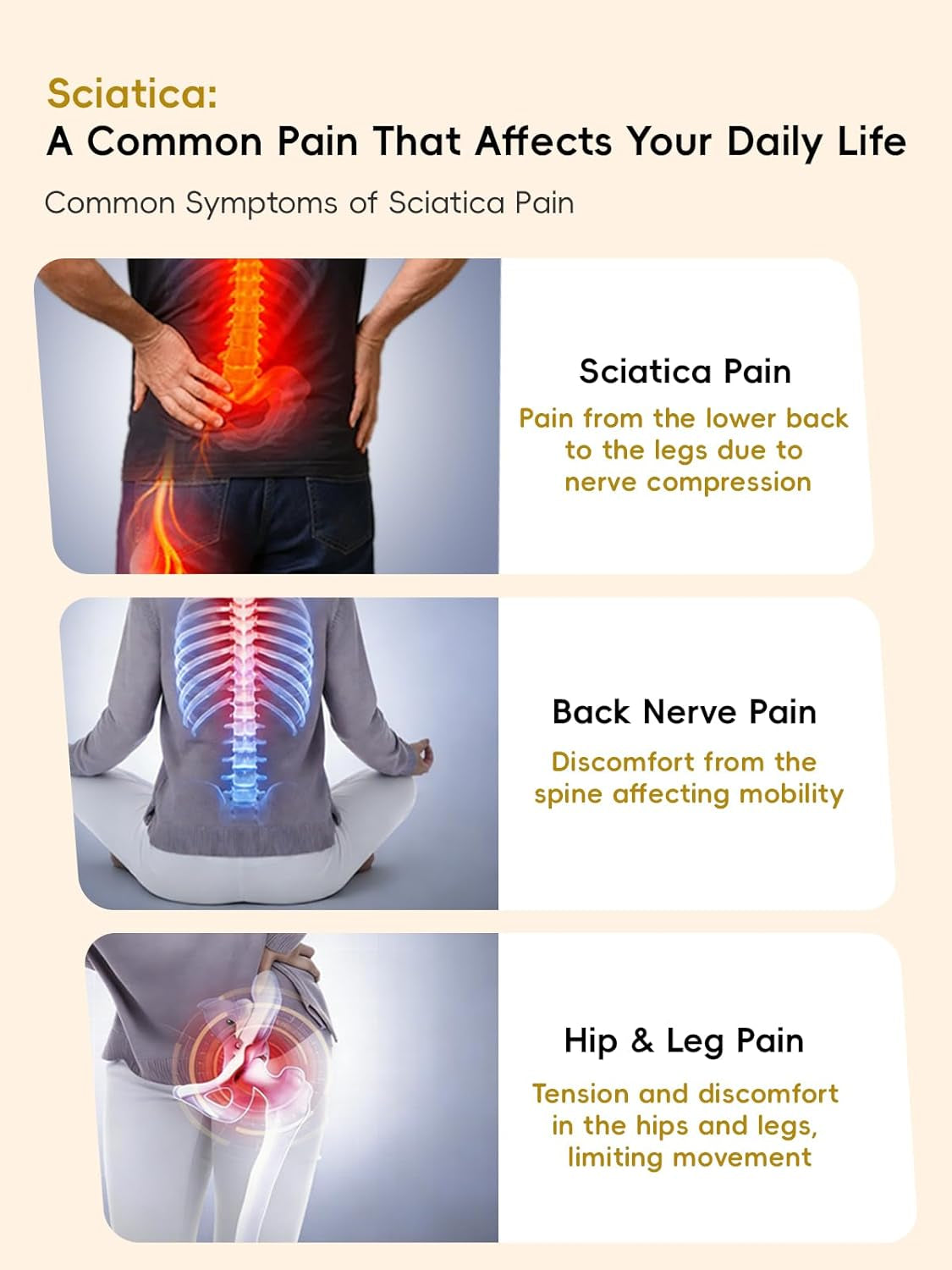 Sciatica Pain Relief Devices Deep Tissue
