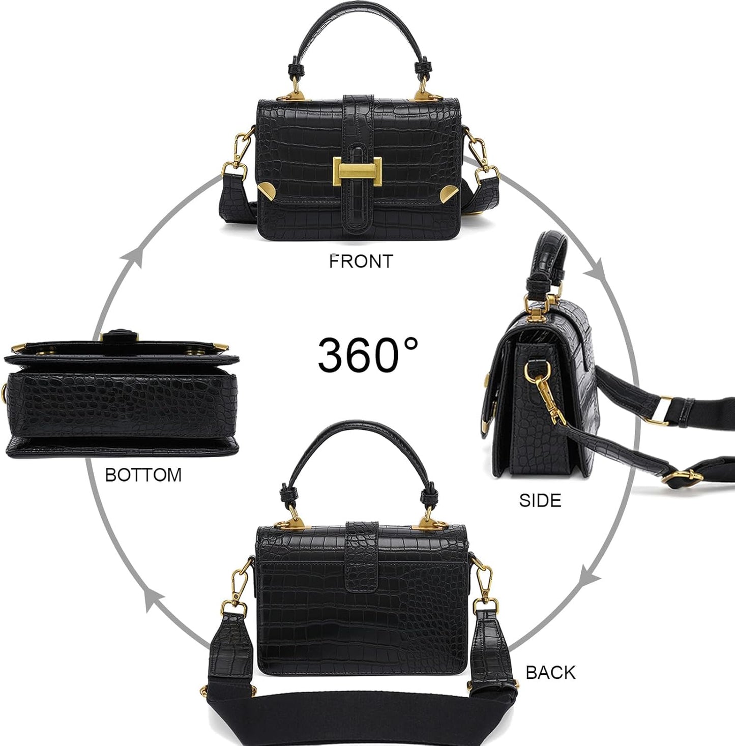 Women'S Small Classy Crossbody Purse