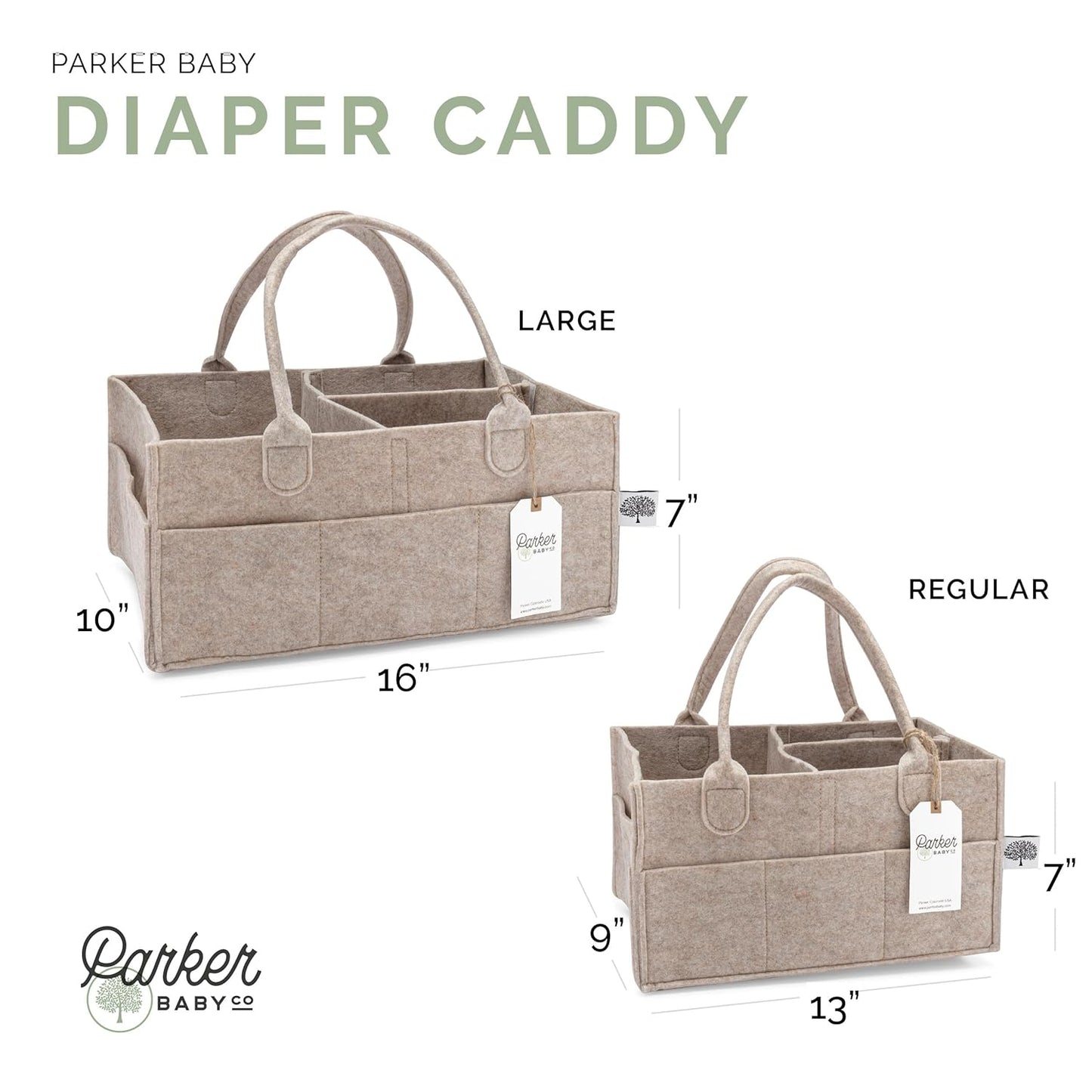 Parker Baby Diaper Caddy Nursery Storage