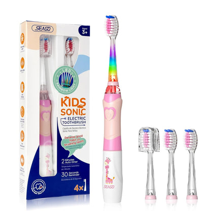 Kids Electric Toothbrush with 2Min Timer