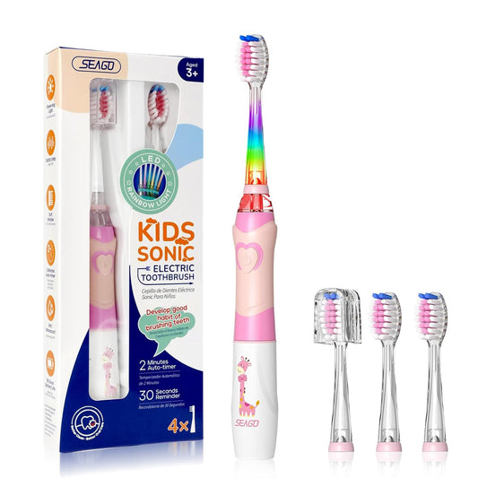 Kids Electric Toothbrush with 2Min Timer