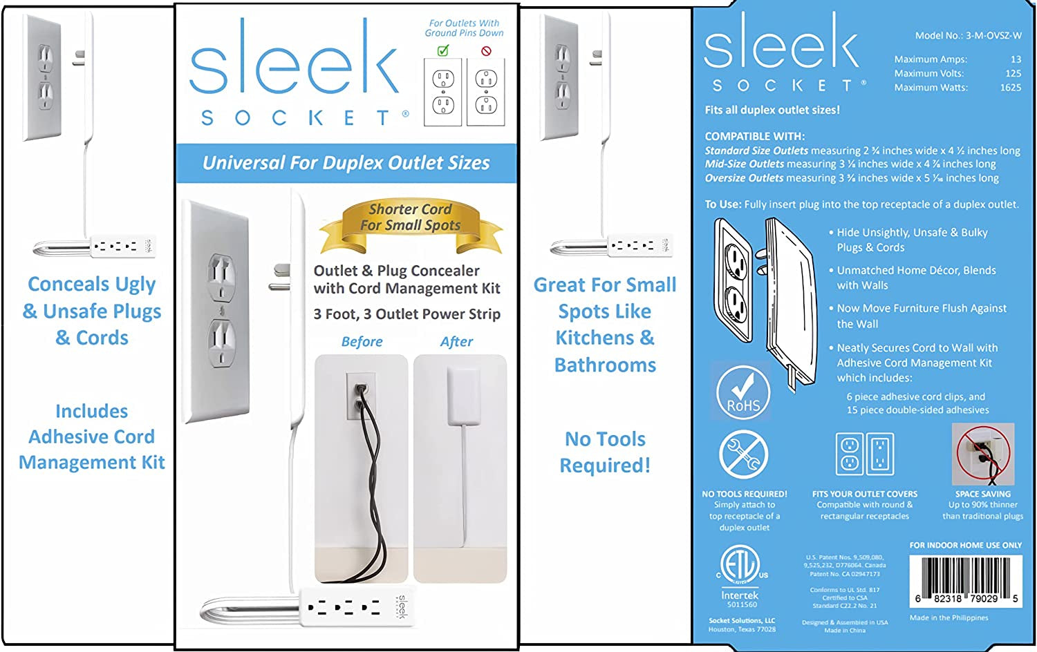 Original & Patented Flat Ultra-Thin 
