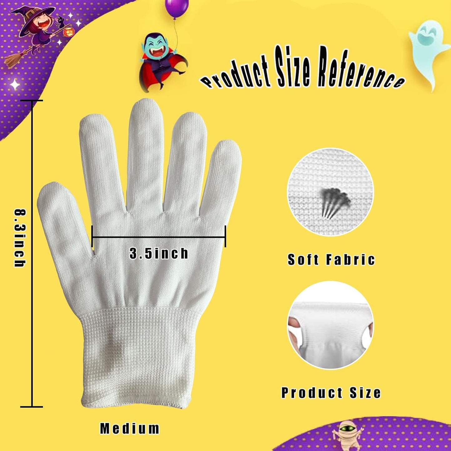 12 Colors Flash Led Light up Gloves 