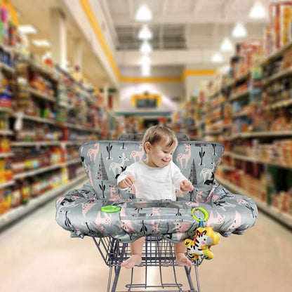 Shopping Cart Cover, 2-In-1 Cart Cover 