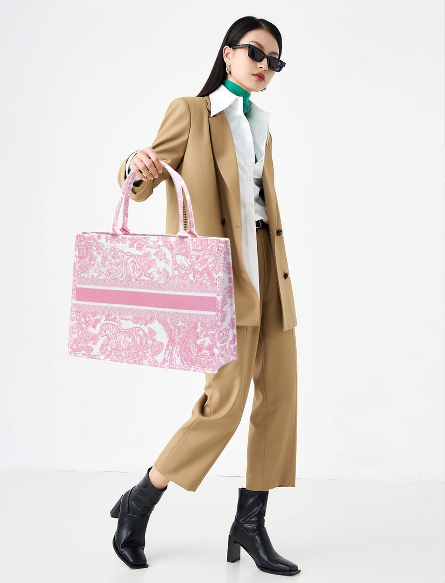 Fashion Luxury Tote Bag Cotton Linen