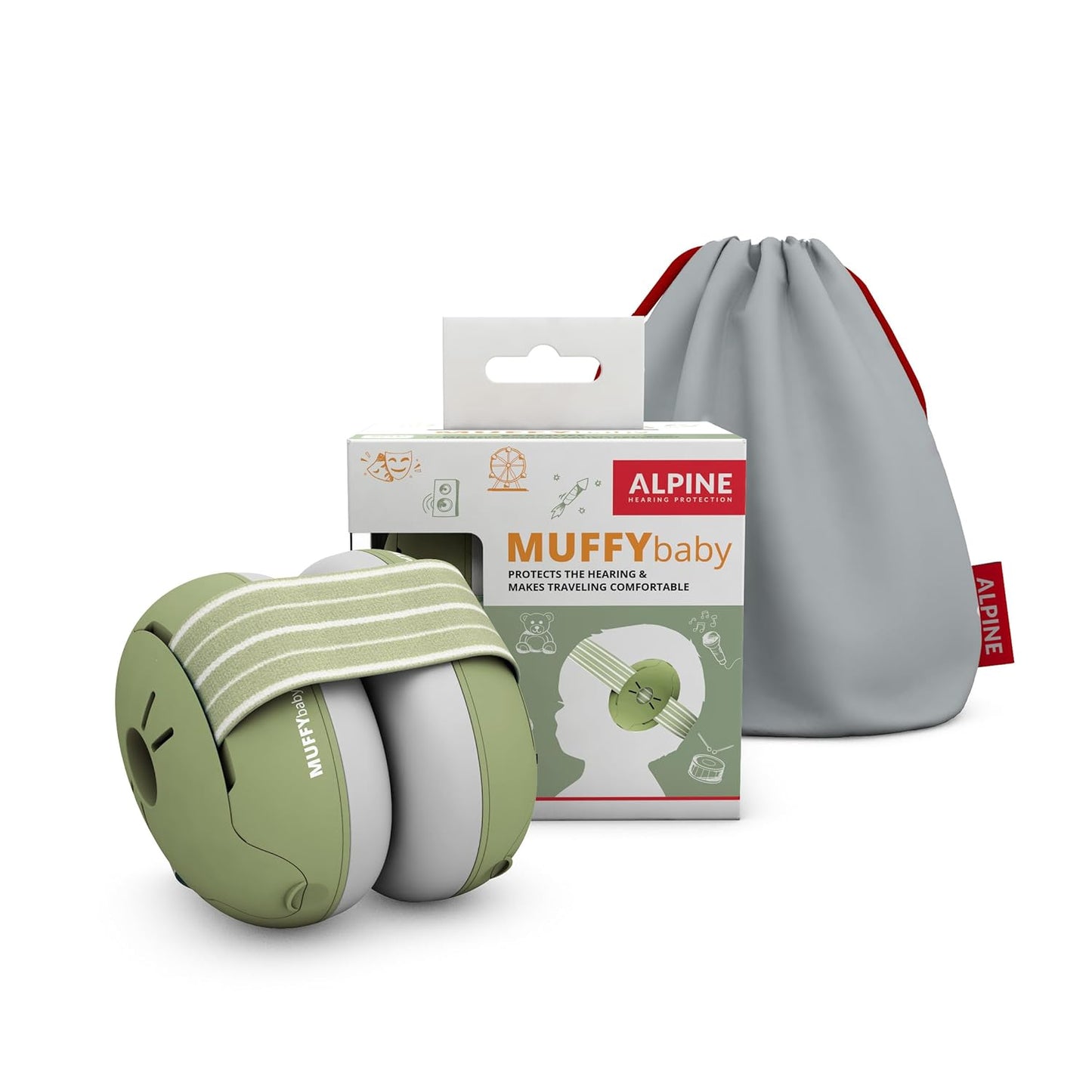 Alpine Muffy Baby Ear Protection  Babies