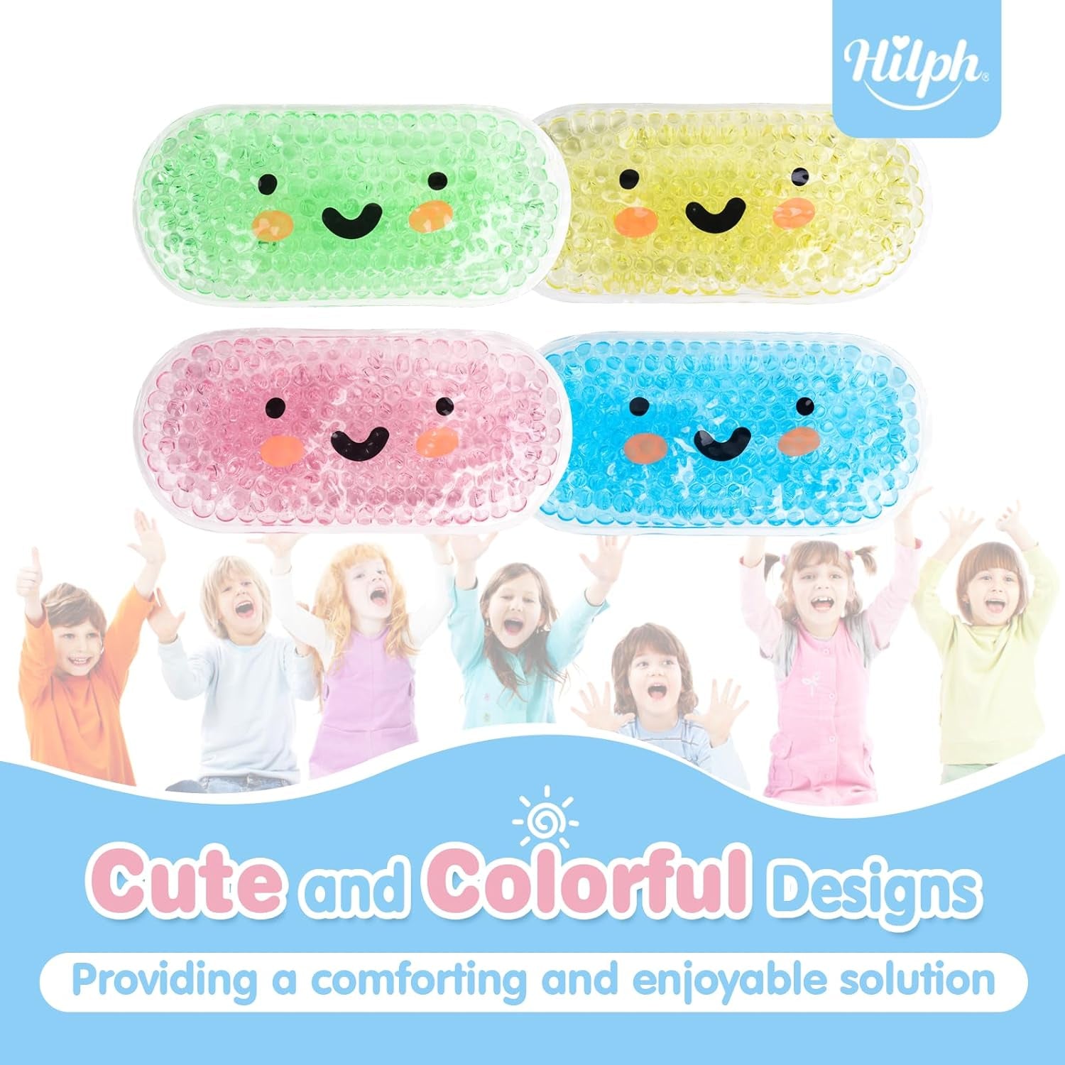 Kids Ice Packs for Boo Boos,Reusable