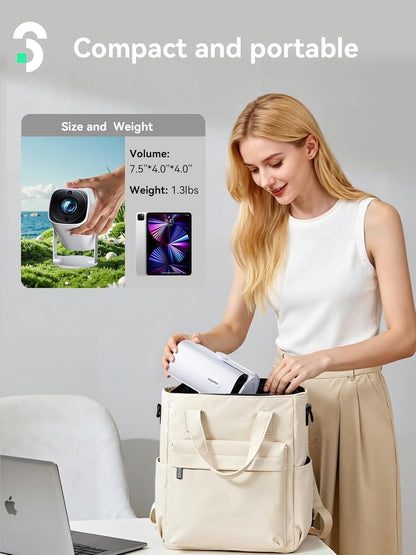 Mini Projector 1080P Support - Portable