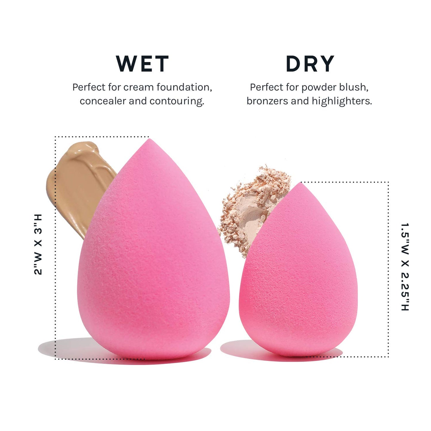 Collection Makeup Sponge Set Latex Free