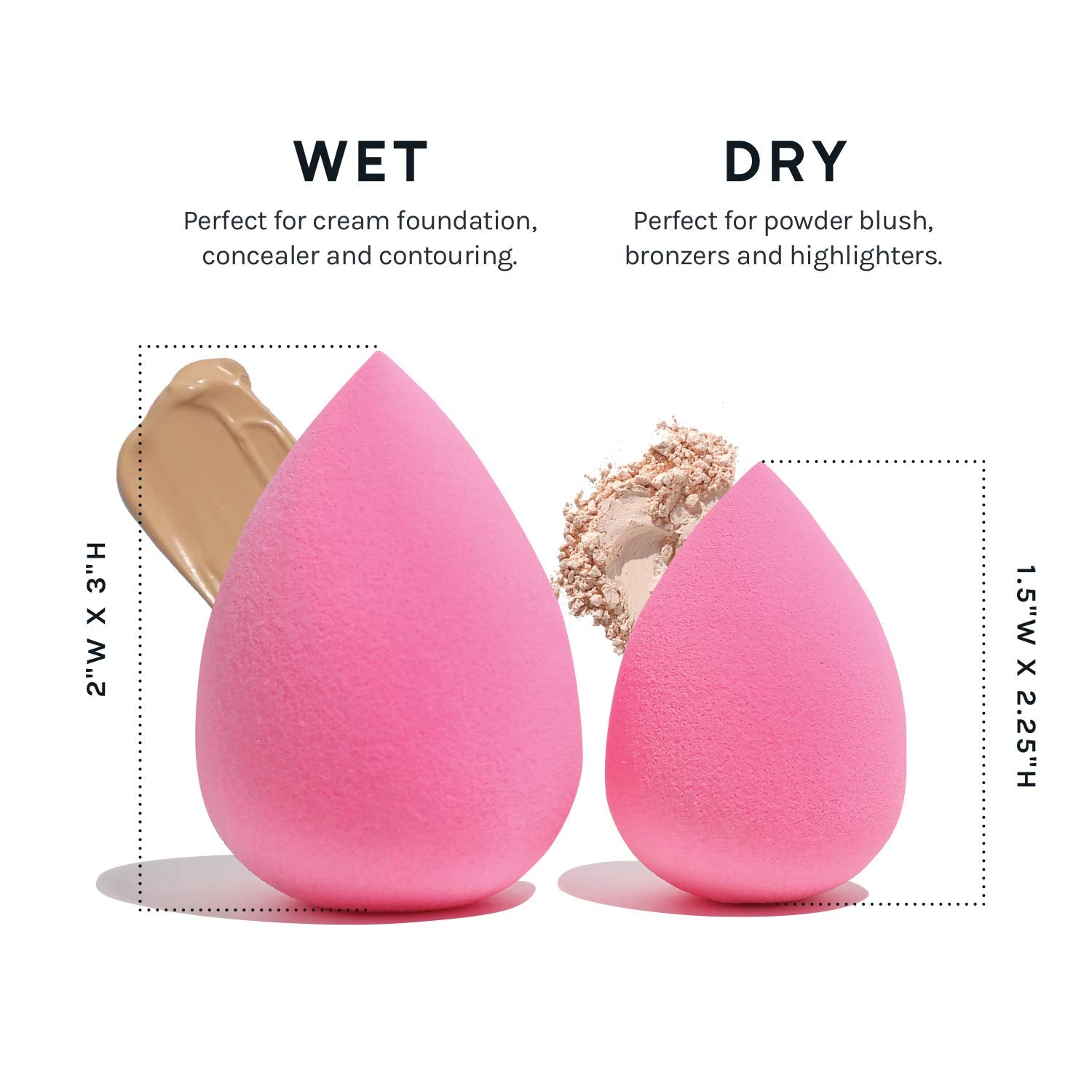 Collection Makeup Sponge Set Latex Free