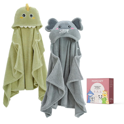 Baby Bath Towels with Visualize Health