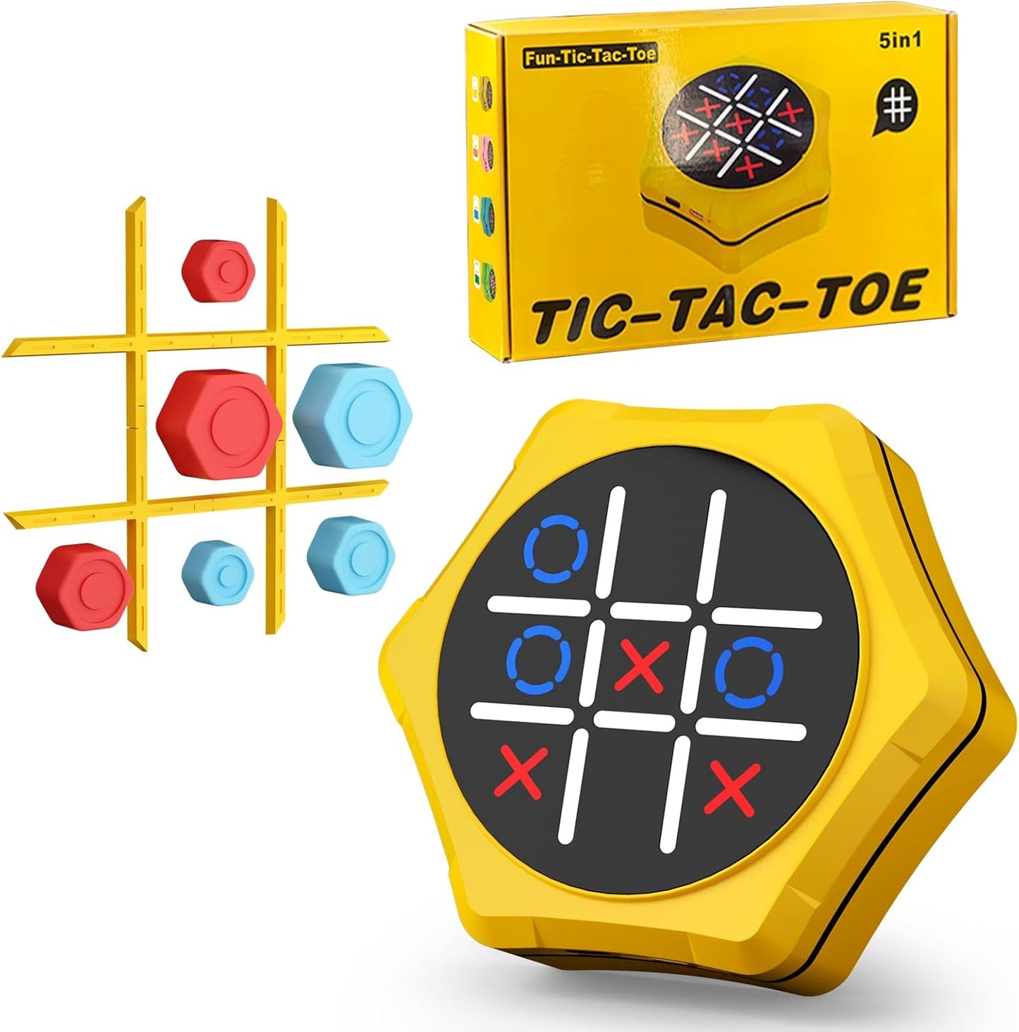 Electronic Tic Tac Toe Game5-In-1