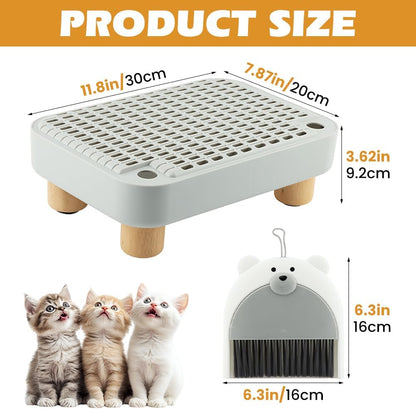 Pet Supplies Cat Litter Box Step Ramp