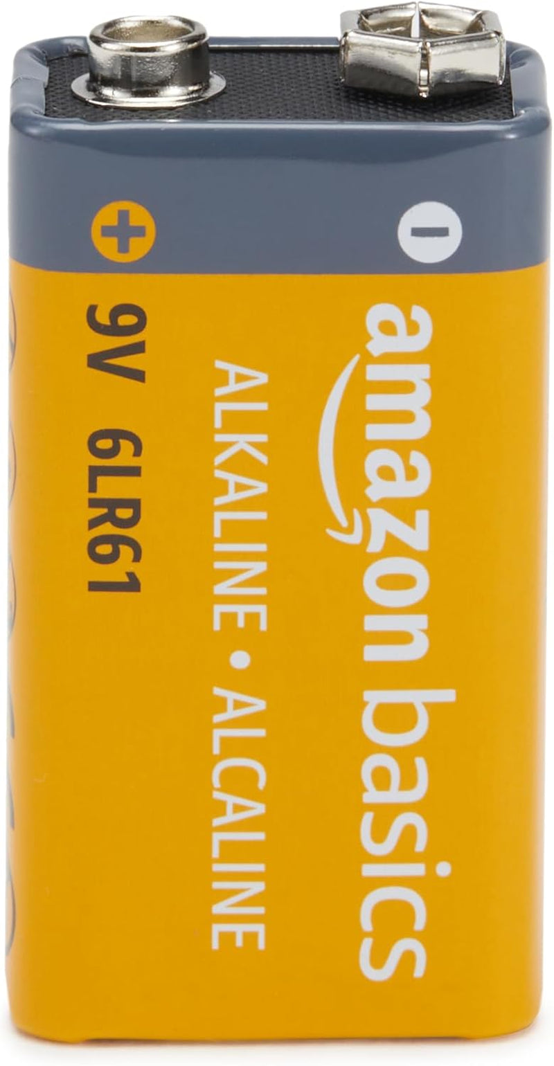 Basics 4-Pack 9V Long-Lasting Alkaline