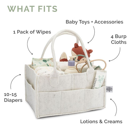 Parker Baby Diaper Caddy Nursery Storage