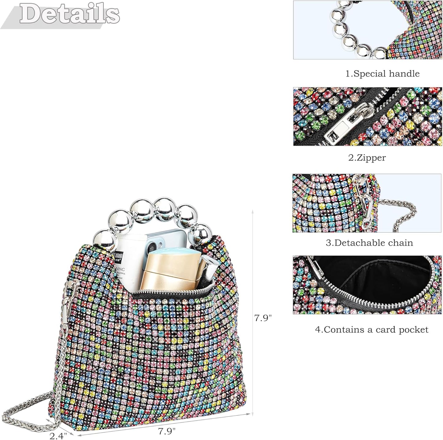 Sparkling Women'S Evening Handbags 