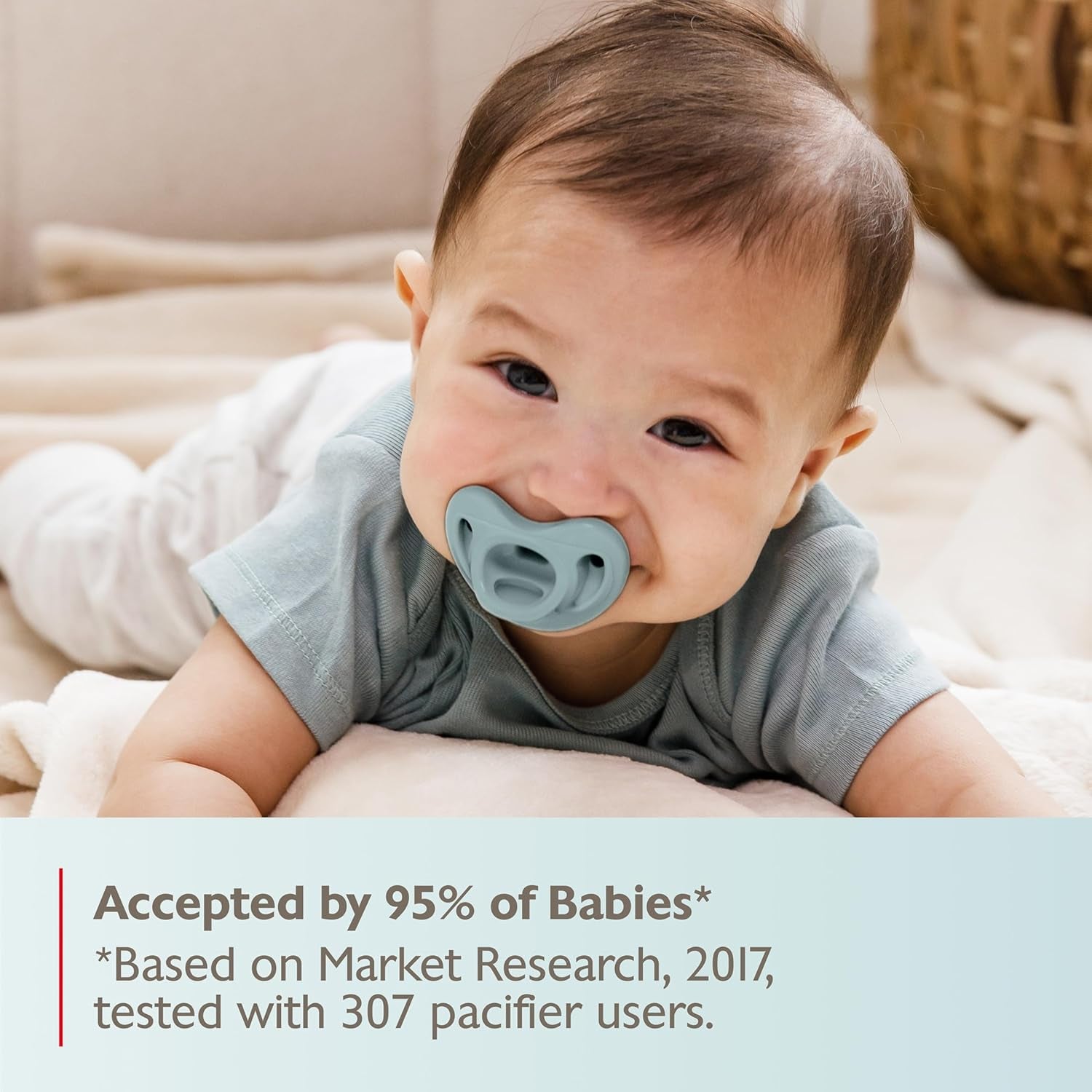 100%Silicone Comfy Orthodontic Pacifiers