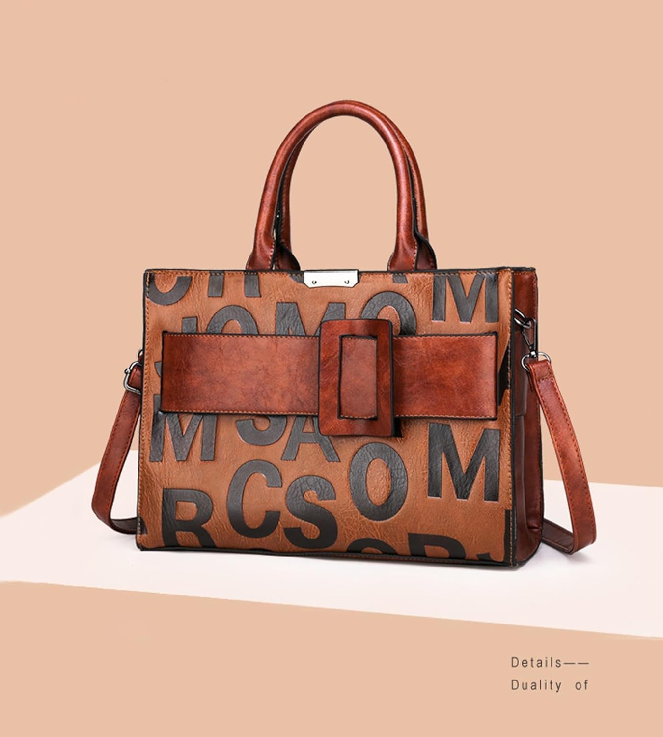 Women'S Crocodile Pattern Satchel bag