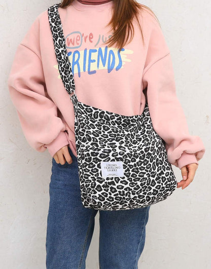 Women'S Retro Large Size Canvas bag