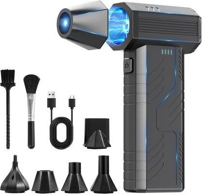 Compressed Air Duster,8000Mah130,000 RPM