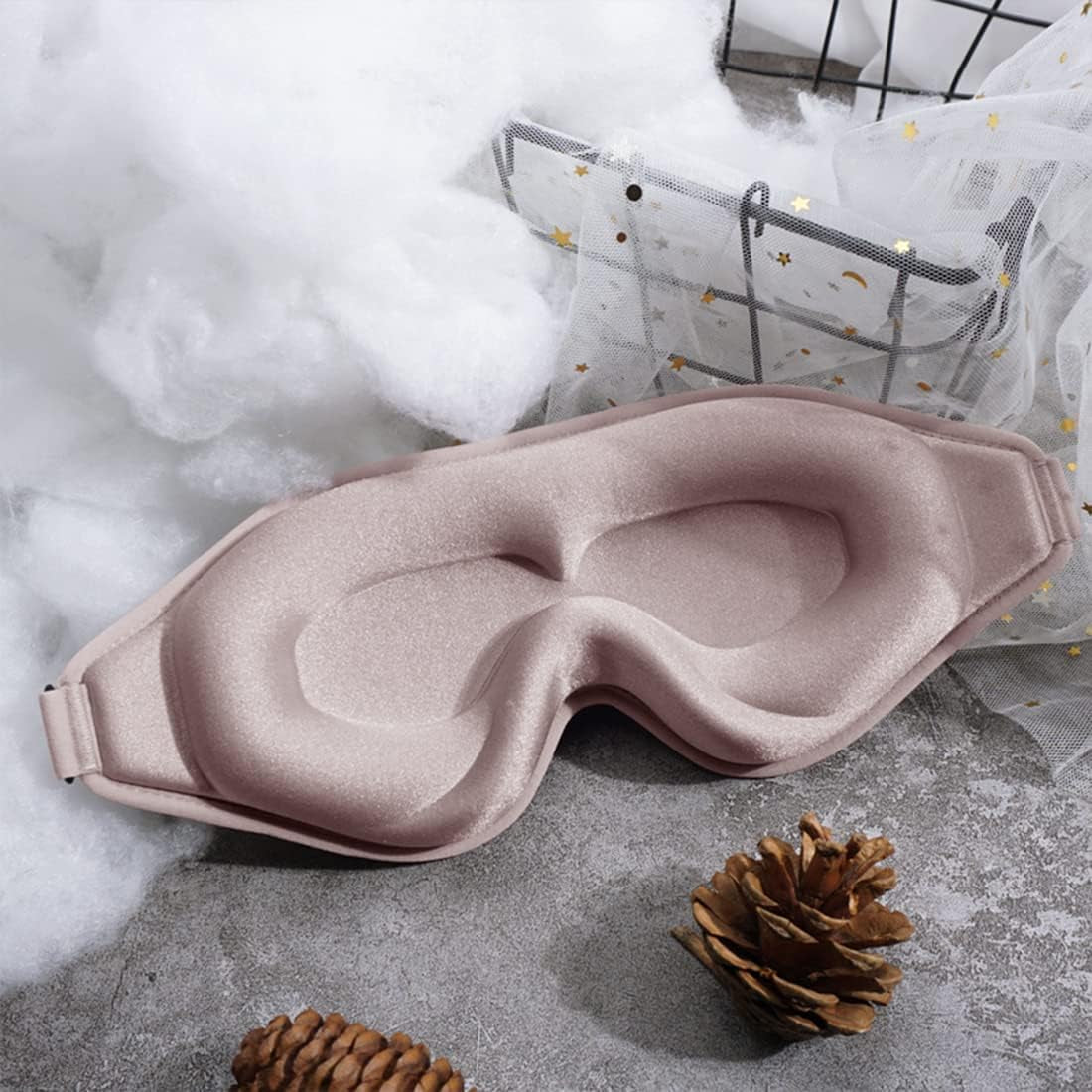 Sleep Mask, 3D Deep Contoured Eye Covers