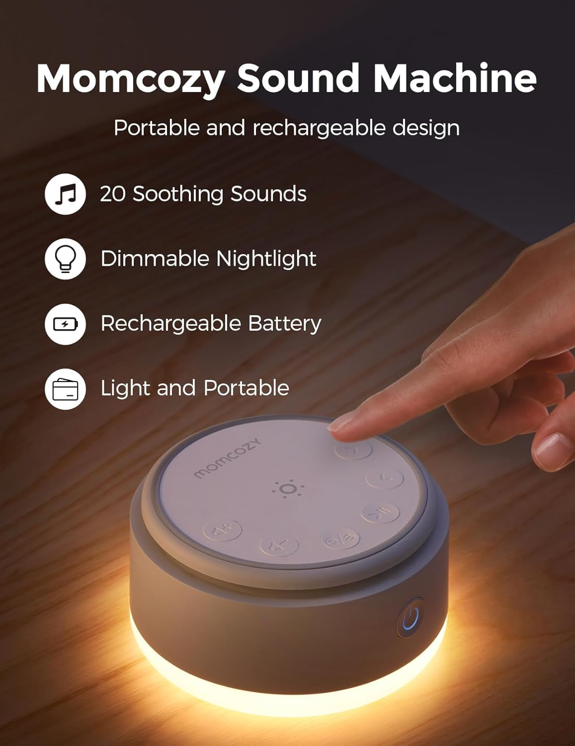 Sound Machine for Baby-20 Soothing Sound